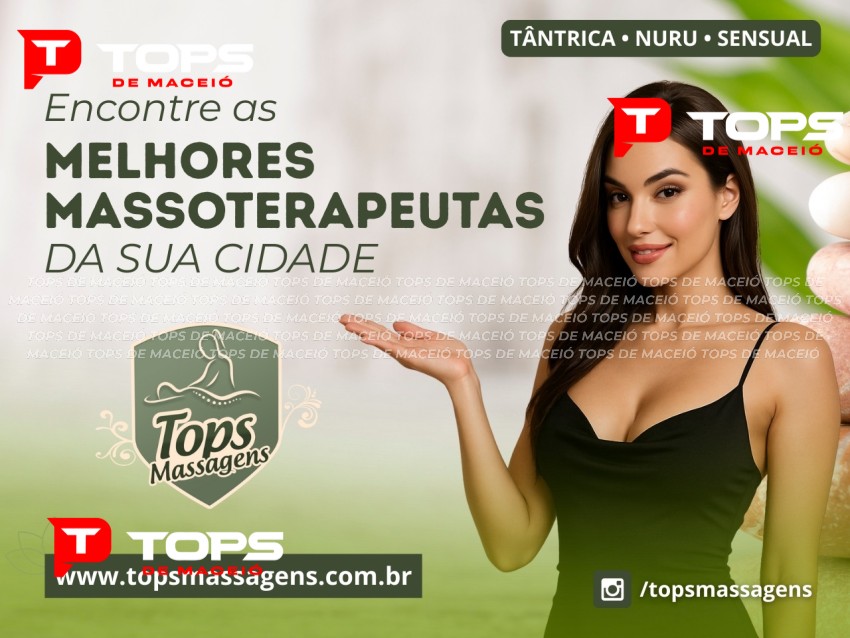 Acesse o Tops Massagens e viva experiências únicas de massagem sensual em Curitiba