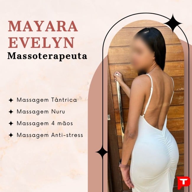Massagem Sensual Maceió - Tops Massagens - Mayara Evelyn
