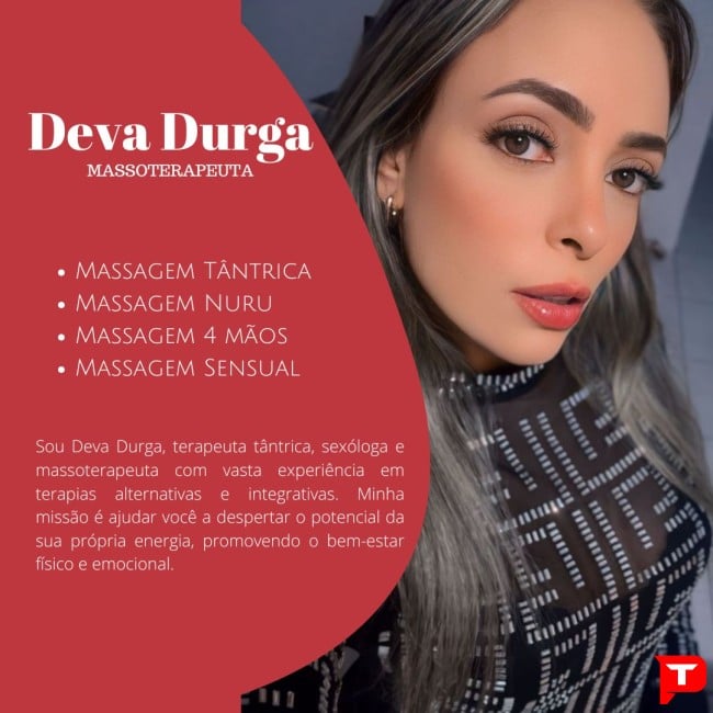 Massagem Sensual Maceió - Tops Massagens - Deva Durga